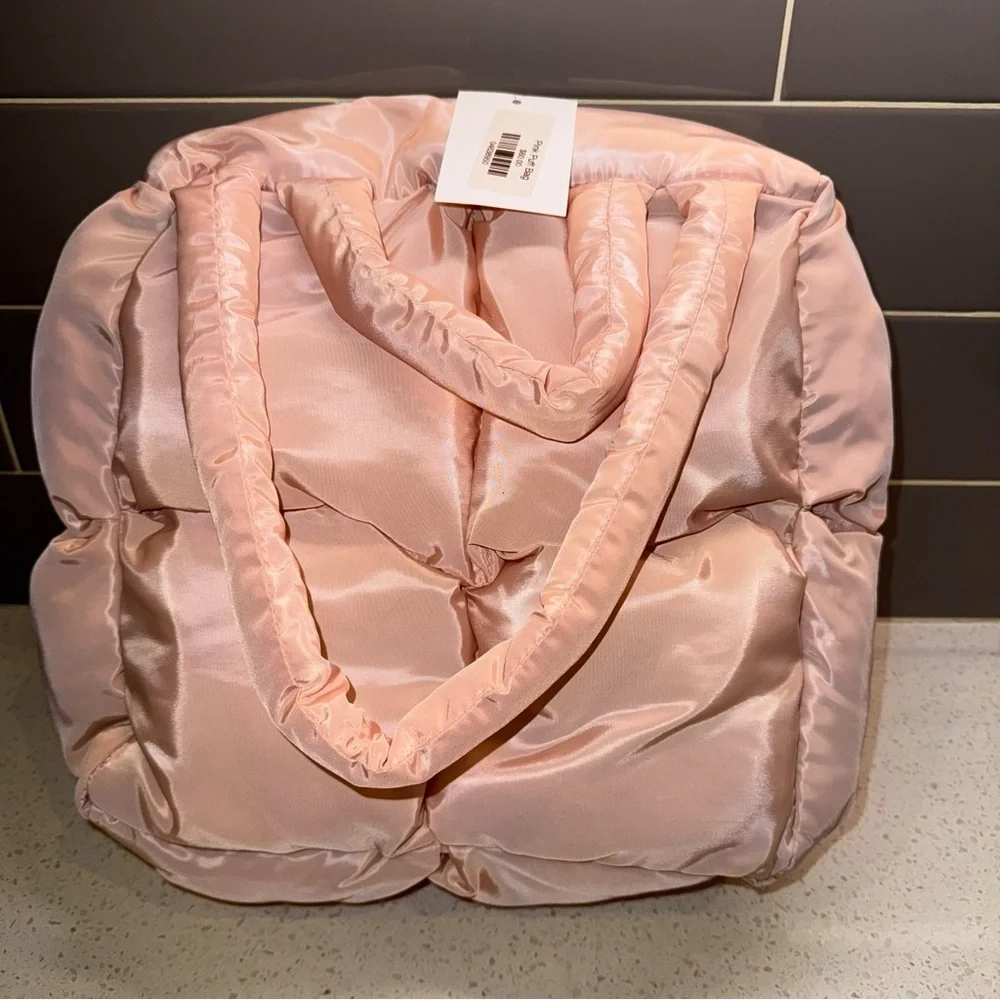 Pink Puff Tote Bag - NWT - Picture 8 of 9